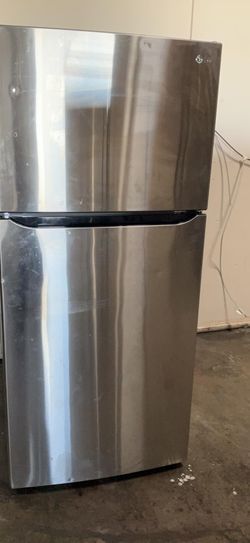 LG Top Mount Stainless Steel Fridge
