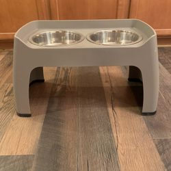Top Paw 15in Elevated Dog Bowl 