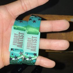 Lollapalooza 4 Day Artist Wristbands 