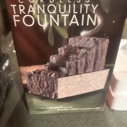 Cordless Tranquility Water Fountain 