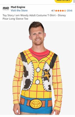 Woody Toy Story Men Shirt