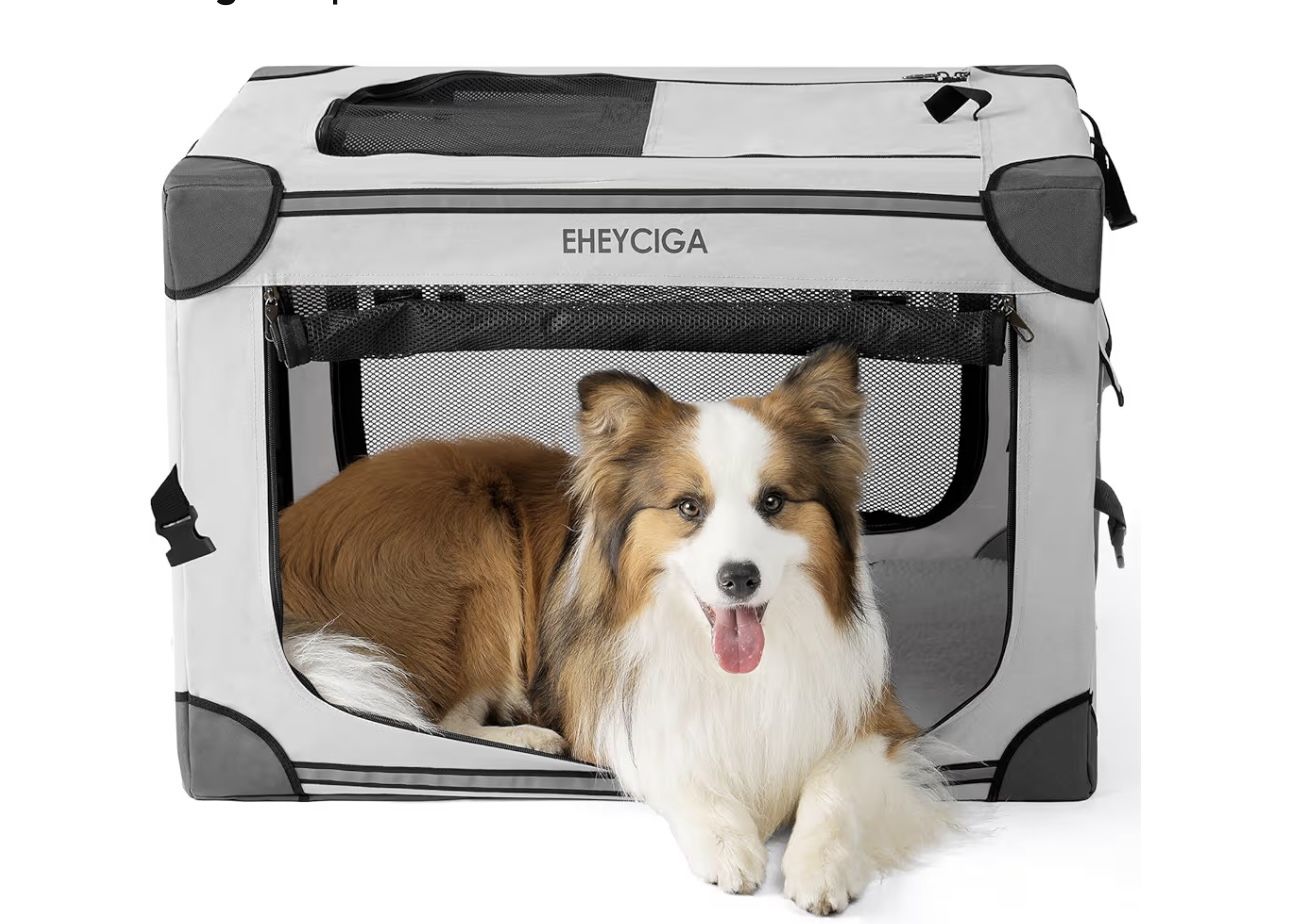 New- Collapsible Foldable Dog Crate