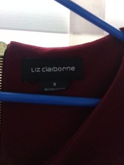 Maroon dress