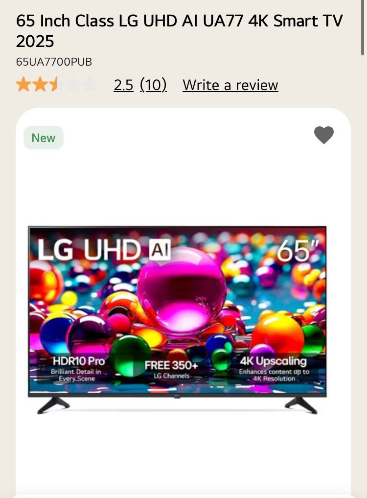 LG TV