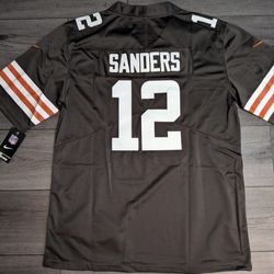 Sheduer Sanders Browns Jersey 
