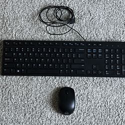 Dell Wireless Mouse And Wired Keyboard 