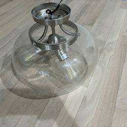 Modern Light Fixture W/ Light Bulbs 