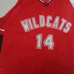 High School Musical Troy Bolton Jersey 2XL