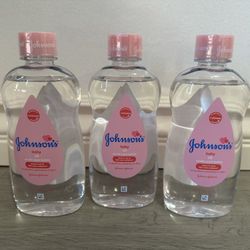 Johnson’s baby oil $4 each bottle 