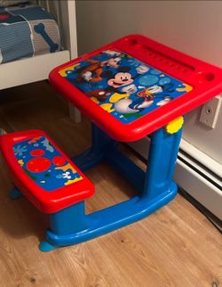 Disney Themed Childs Desk Adjustable