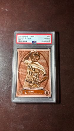 Rare 2021 Topps Gypsy Queen Shohei Ohtani Sepia/99