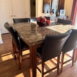 Kitchen Table With 6 Chairs