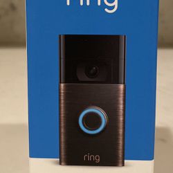 Ring 1080p HD Video Doorbell - Venetian Bronze (2nd Gen)