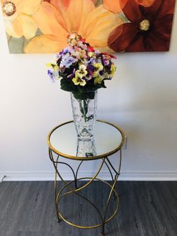 1/4” thick Crystal Vase