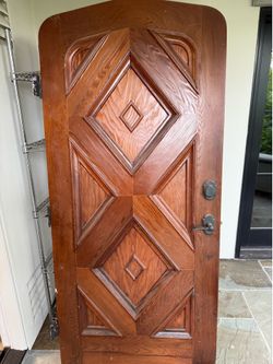 Wood Mahogany Door