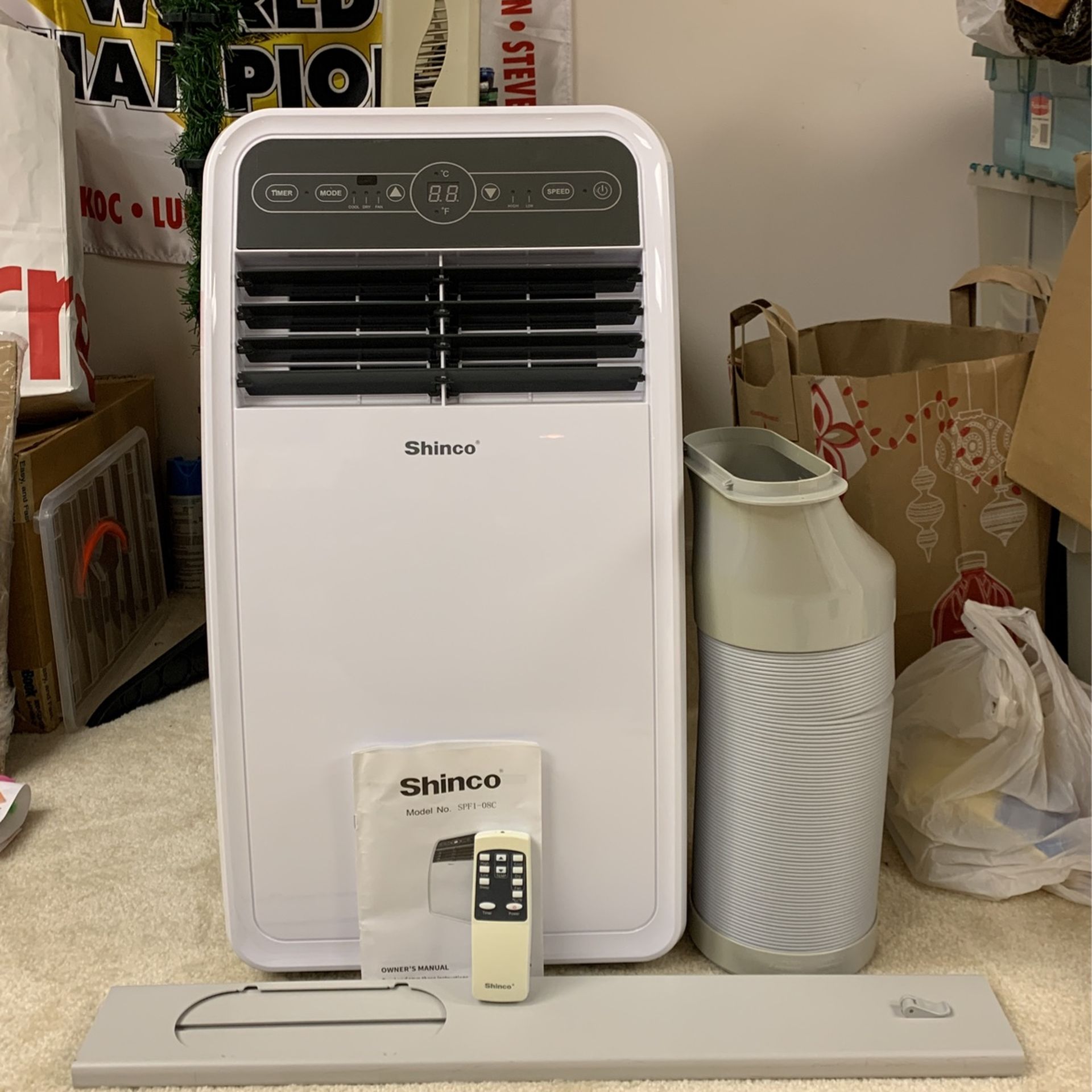 NEW - Portable Air Conditioner (AC) with Built In Dehumidifier 