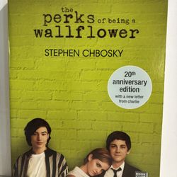 Perks of Being a Wallflower by Stephen Chbosky 20th Anniversary Paperback 2012