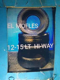 SET4TIRES 12-15 HI-WAY TIRES