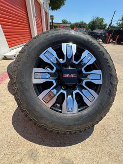 20s Chevy gmc 2500 Oem New 8x180 Rims Rines Wheels And tires 8lug