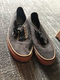 Size 8 Vans. Almost new
