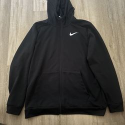 Black Nike Zip Up Men’s Hoddie
