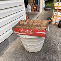 Coke Wooden Crate