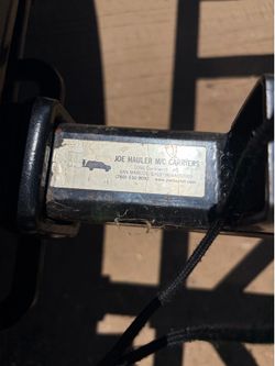 Hitch atv trailer