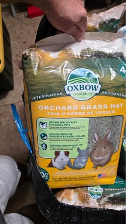 Rabbit food and Bedding