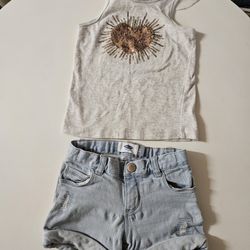 Tolddler Girl Set Short And Top Old Navy & Little Dreamers
