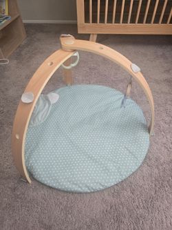 Wooden baby Play Mat