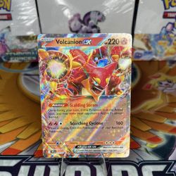 Volcanion EX Double Rare