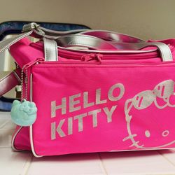 Hello Kitty Pink Soft Travel Bag 
