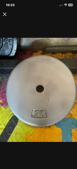 Weight Plates. 10 Dollars