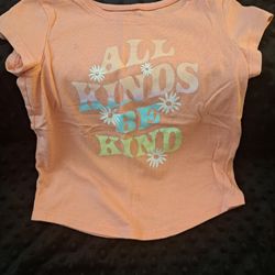 Toddler Girls Short Sleeve Tshirt