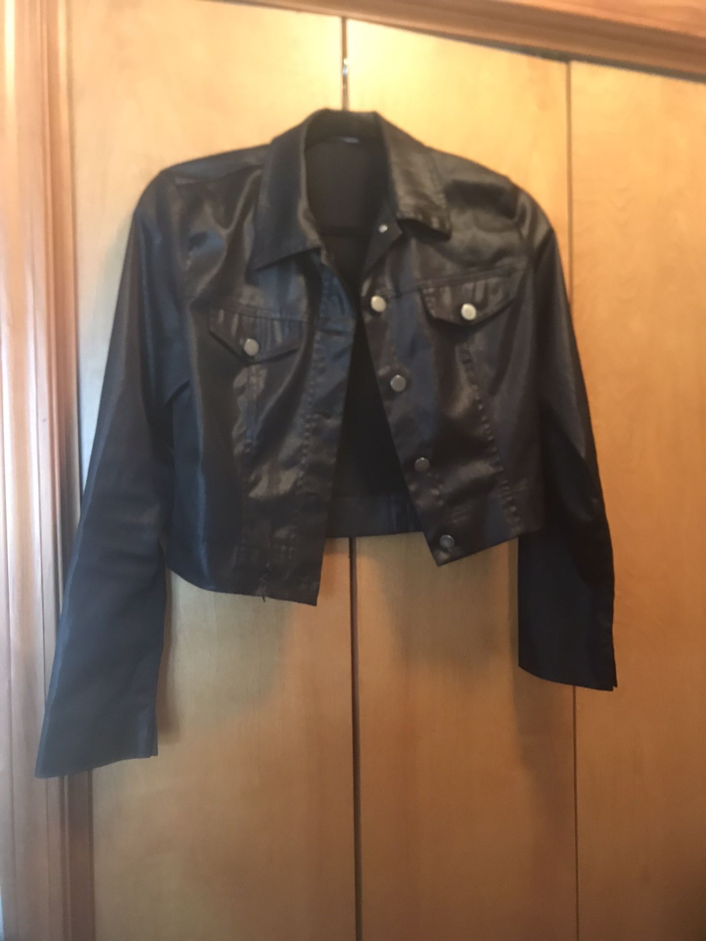 Black Crop Jacket