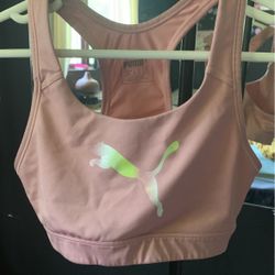 Pink Sports Bra