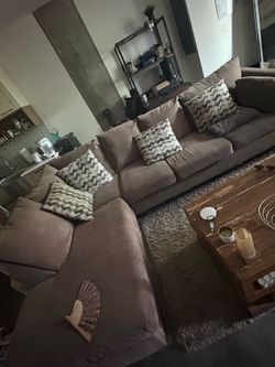 Cozy Brown Sectional