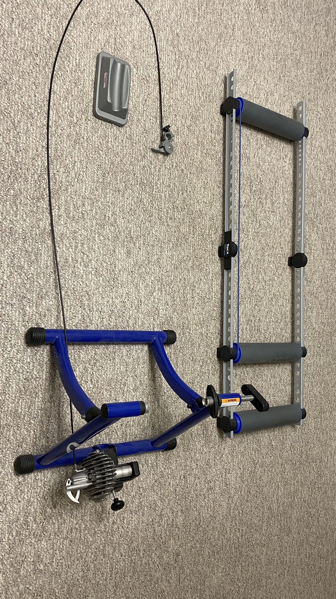 Indoor Bicycle Trainer And Roller