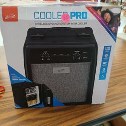 New cooler pro wireless speaker system with cooler