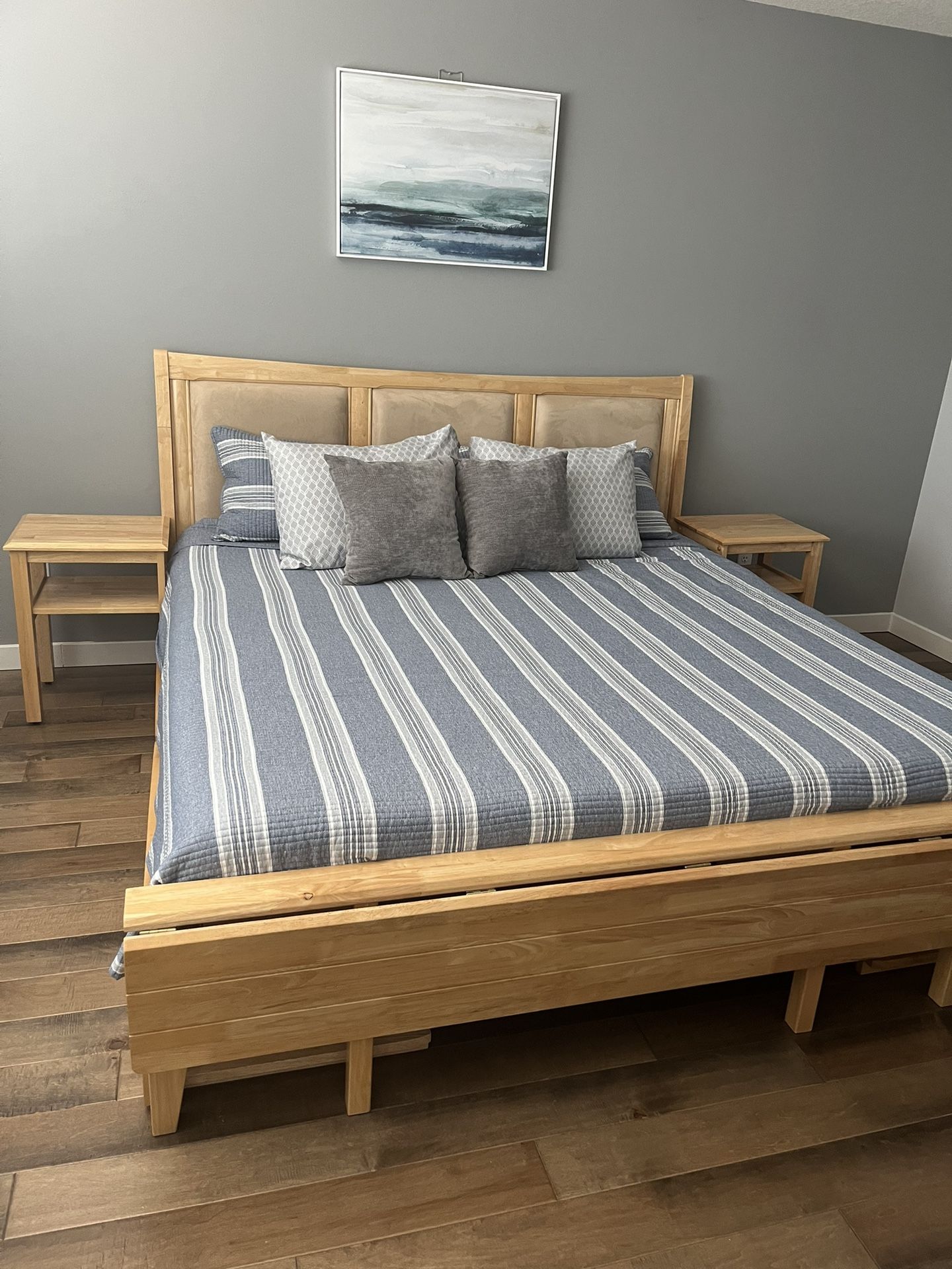 King Bedroom Set ( Frame, Headboard and/or Mattress)