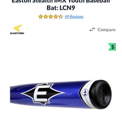 Easton stealth Youth Bat
