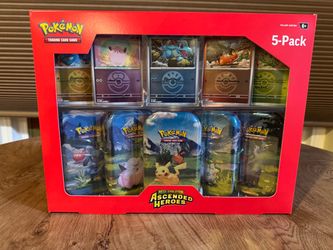 Pokémon TCG: Costco Ascended Heroes Mini Tins 5-Pack