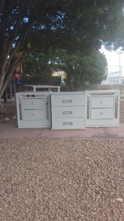 3 side table set