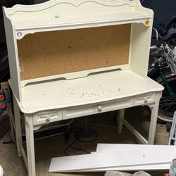 Cafe kids Desk, shelf and matching chair.  