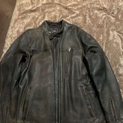 Gap leather jack