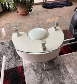 Beautiful Modern Glass End Table
