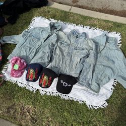 Jean Jackets And Hats 