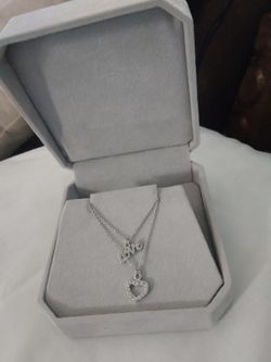Love And Heart Necklace