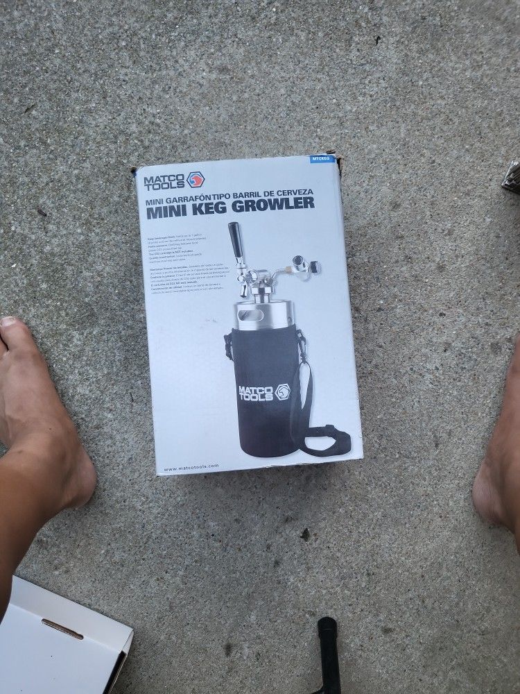 Matco Tools Mini Keg Growler/ 1 Gallon