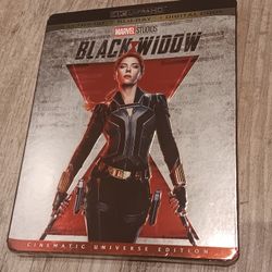 Black Widow (4K / Blu-ray + Digital) New